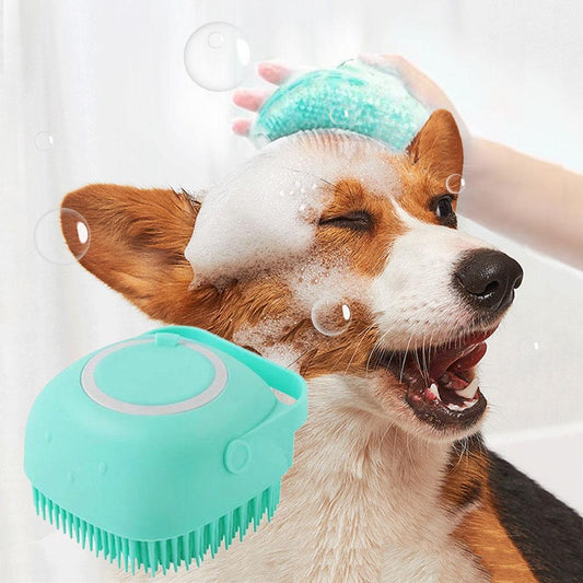 PetsSet®️ Pet Bathroom Tool Puppy Big Dog Cat Bath Massage