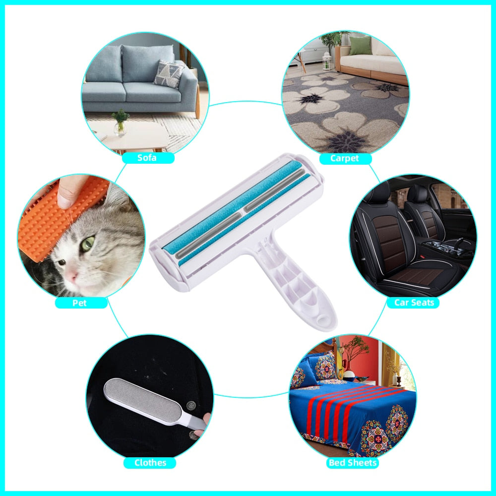 PetsSet®️ Pet Hair Remover Roller Dog Cat Hair Cleaning Brush