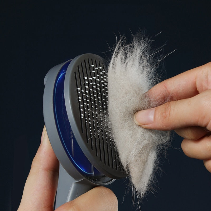 PetsSet®️ Cat Comb Dog Hair Remover Brush Pet, Comb Removes Tangled Self Cleaning - Pets Set